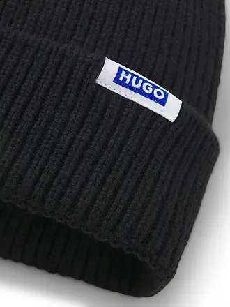 HUGO | Bonnet - Haube XIAV | schwarz